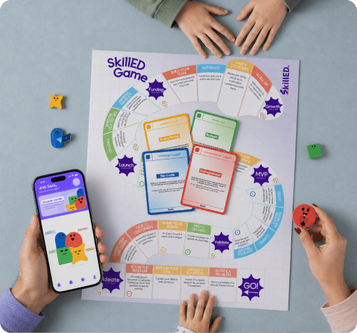 SkillED Box and App working together