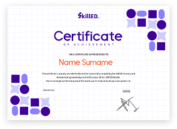 Certificate of Achievement